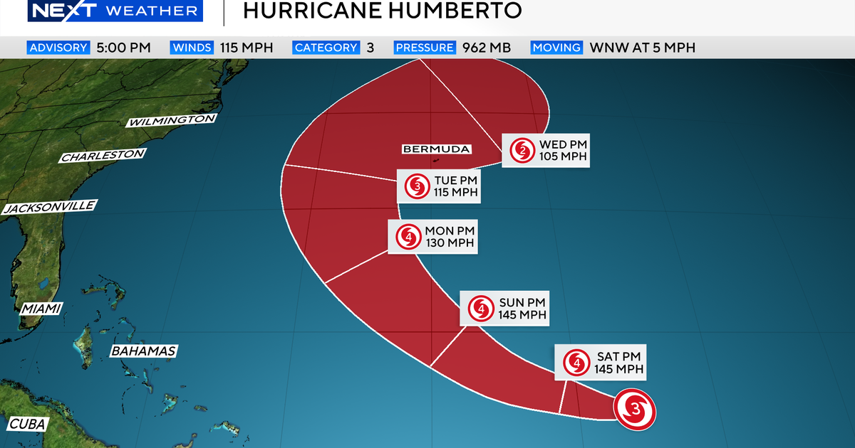 Featured image for Hurricane Humberto's Path and U.S. Threat Level