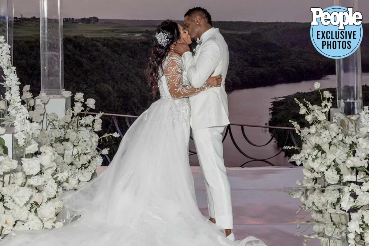Blair Underwood ties the knot with Josie Hart in private Caribbean ceremony.