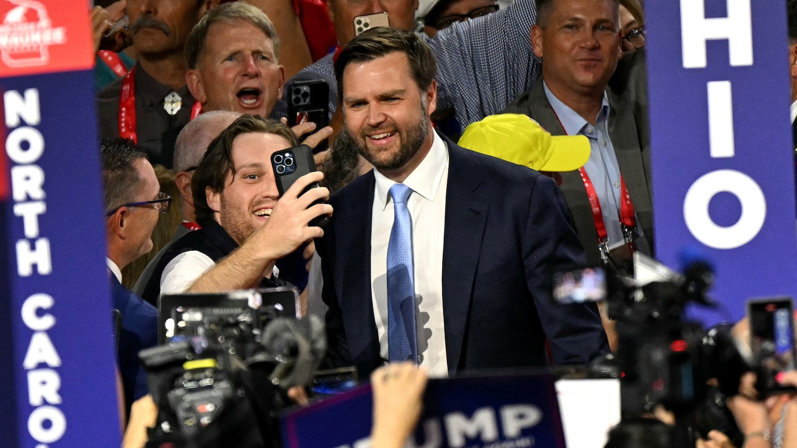 Trump to Appear at RNC Tonight, Announces Vance as Running Mate