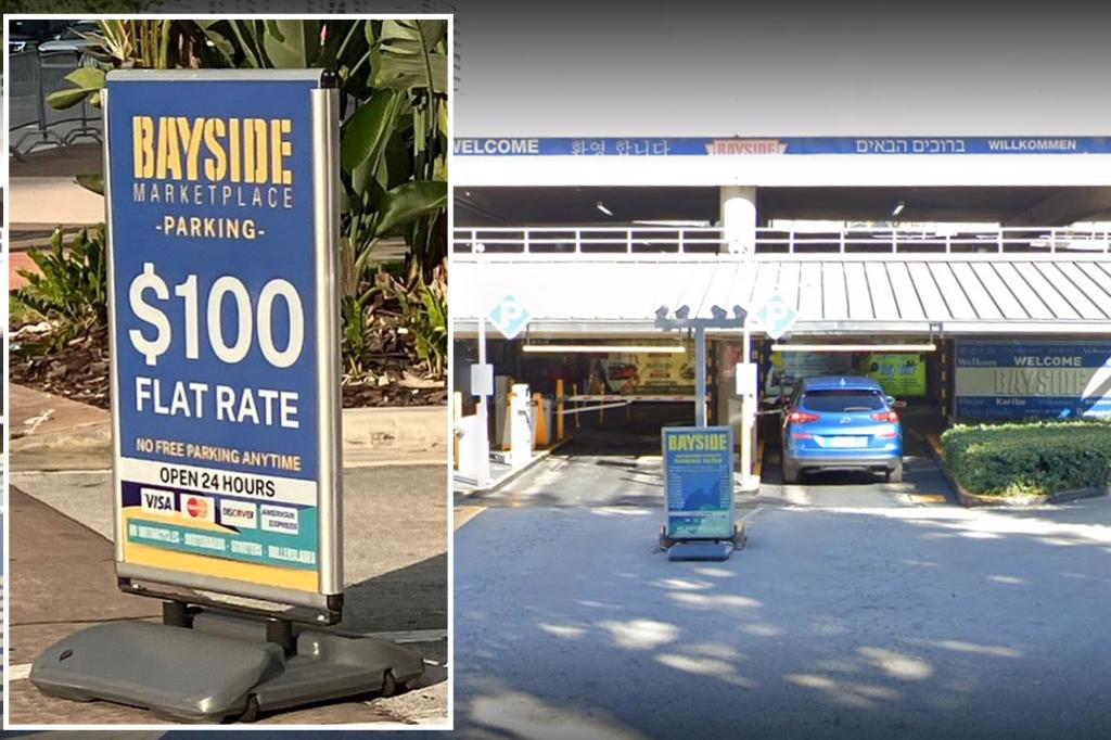 Miami Parking Garage Charges Outrageous $100 Flat Rate for Vehicles.