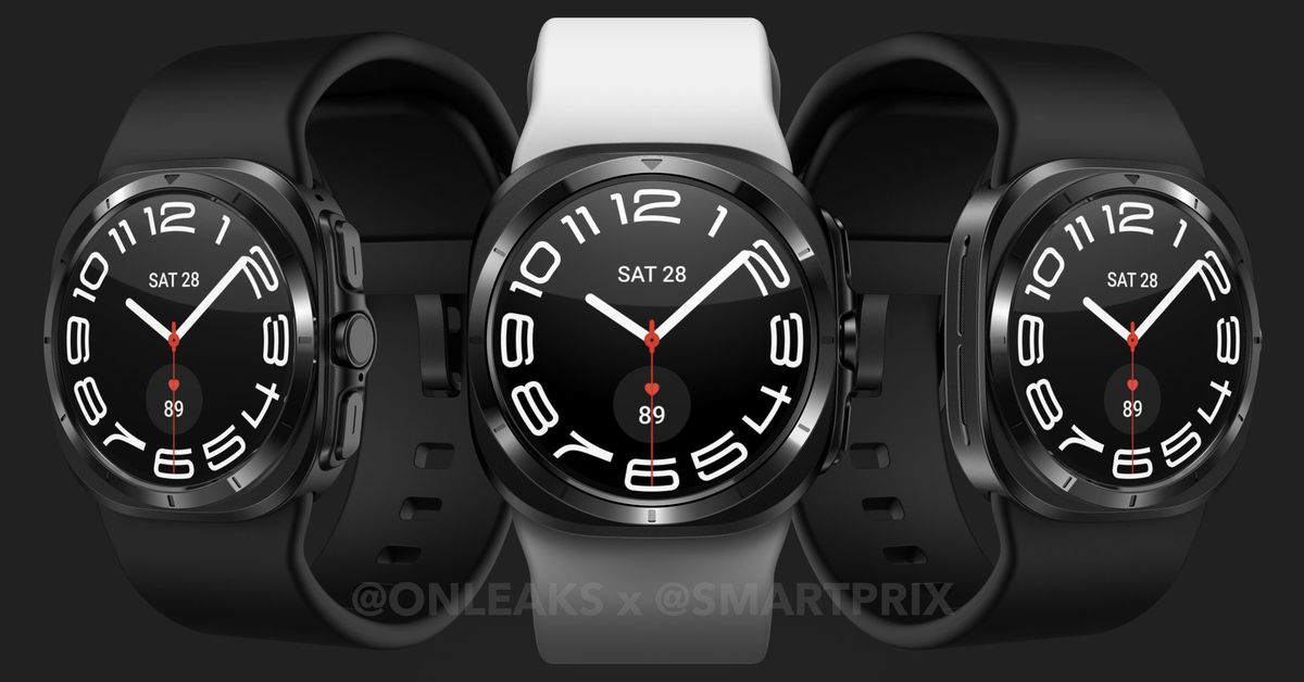 Featured image for "Leaked Renders Reveal Samsung Galaxy Watch 7 Ultra with Bold New Design"