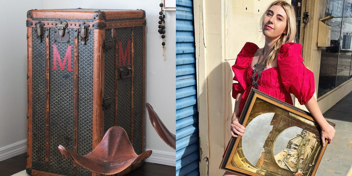 Featured image for "Thrifter's Unbelievable Score: $90 Goyard Trunk, Her Best Find Yet!"