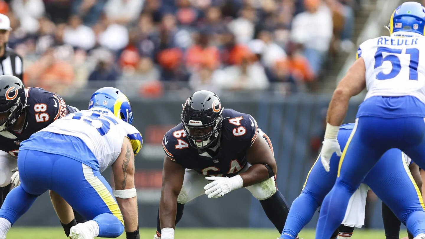 Bears Face Patriots with Key Linemen Out, Activate Reinforcements