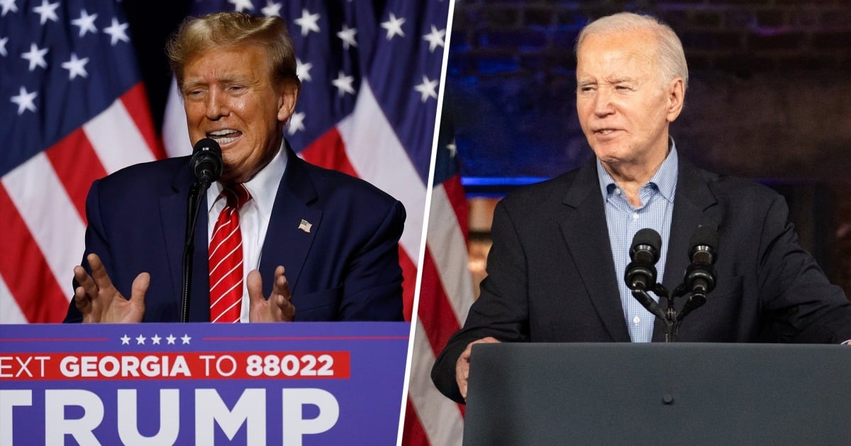 Featured image for "Trump Mocks Biden's Stutter and Vilifies Migrants at Georgia Rally"