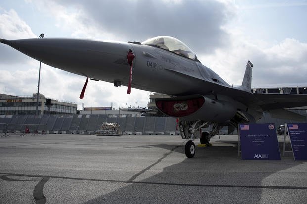 "US Deploys F-16 Fighter Jets to Safeguard Gulf Region Ships from Iranian Threats"
