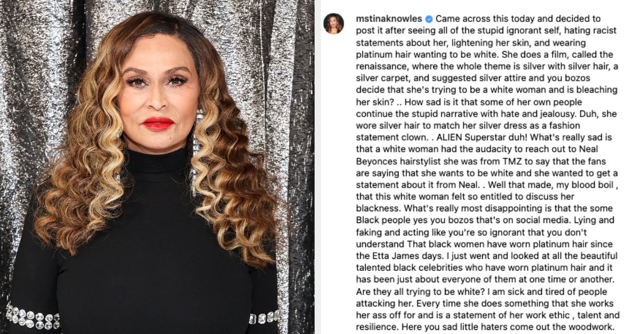 Tina Knowles Fiercely Defends Beyoncé's Renaissance Look Against Critics