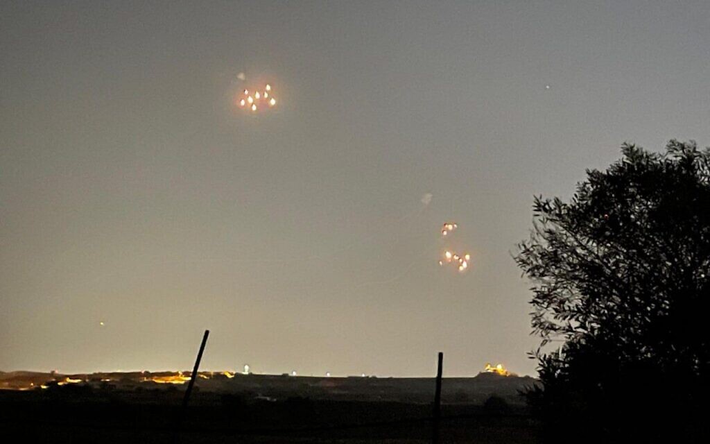 Iron Dome intercepts five rockets fired from Gaza, says IDF