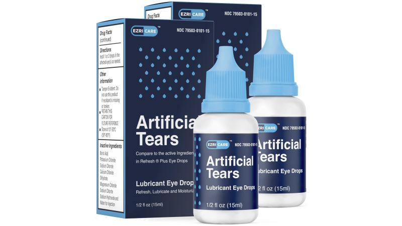 Recalled Eyedrops Linked to Vision Loss and Eye Removal Due to Bacteria