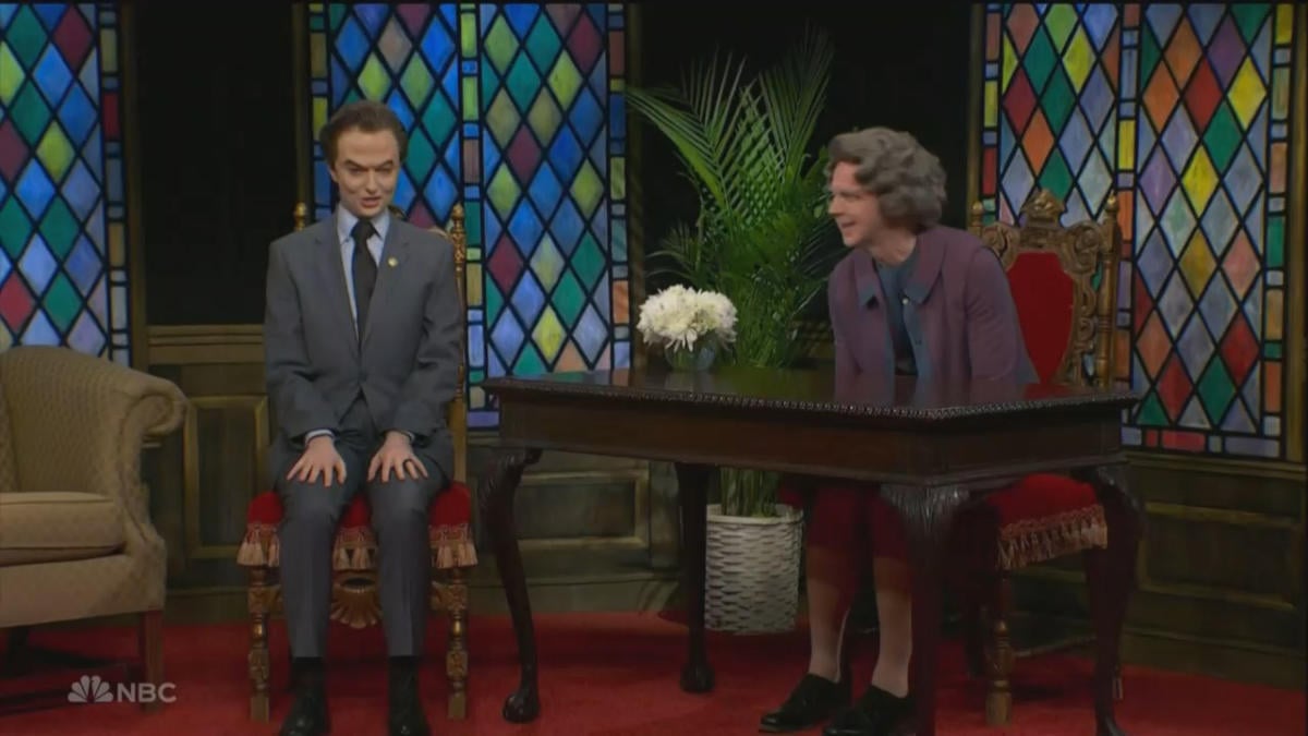 Featured image for Dana Carvey's Church Lady Returns to SNL to Scold Hunter Biden