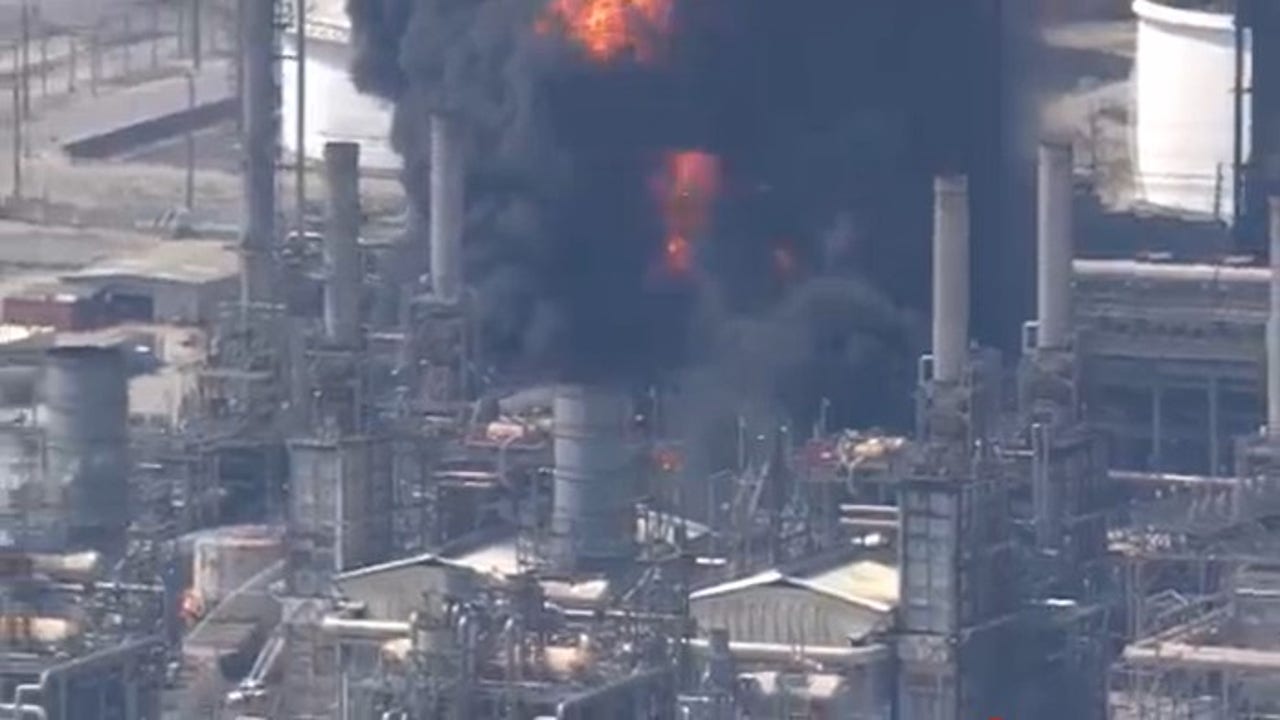 Multiple Fires Erupt at Industrial Facilities in Deer Park, Texas