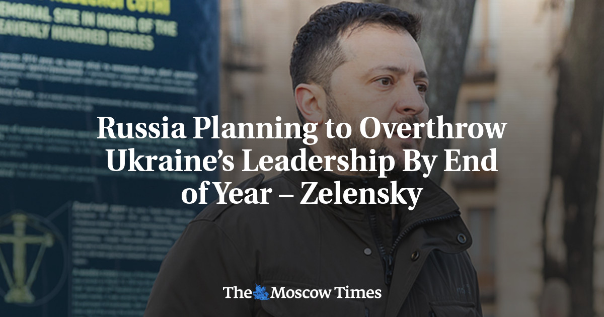 Zelensky Warns of Impending Russian Plot to Oust Ukraine's Leadership