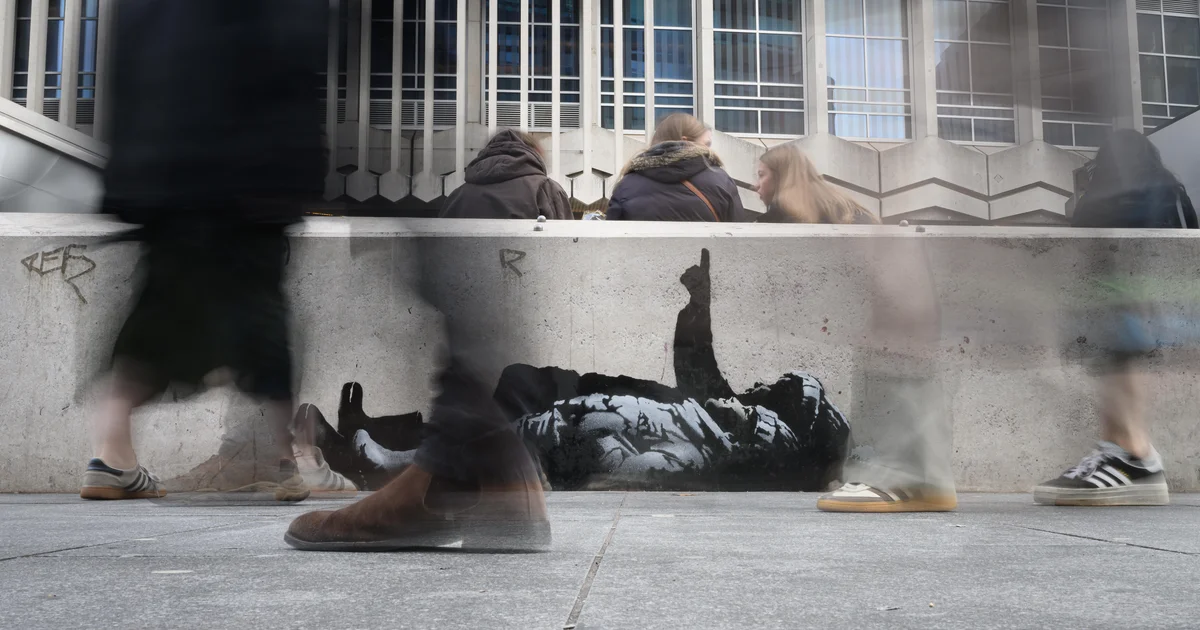 Featured image for Banksy Reveals New Murals in London