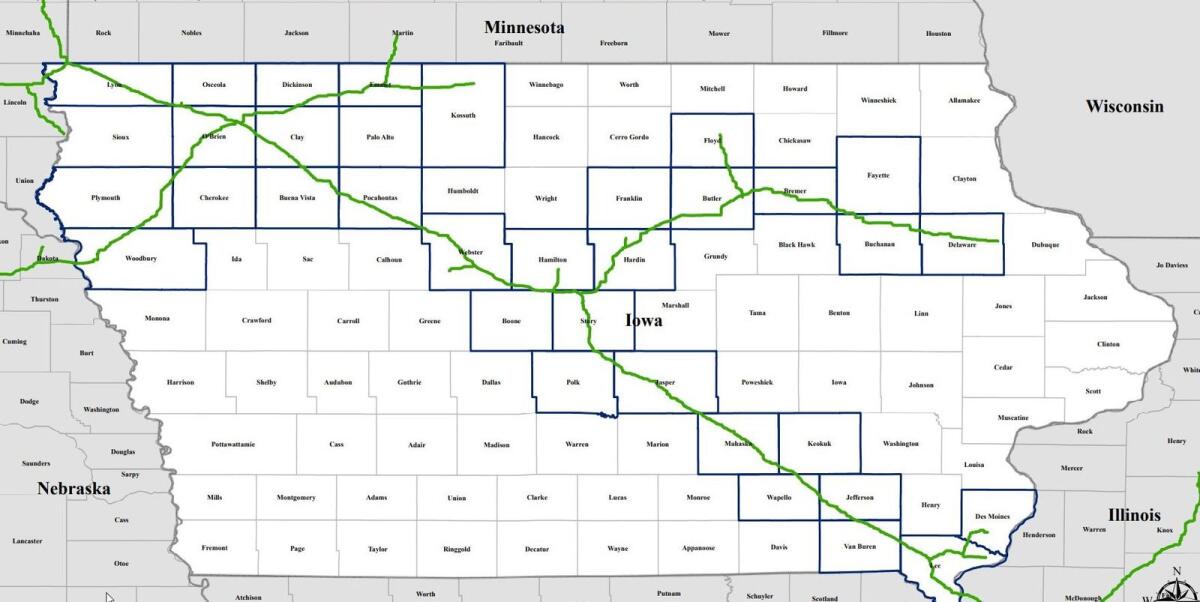 Iowa's CO2 Pipeline Project Cancelled by Navigator