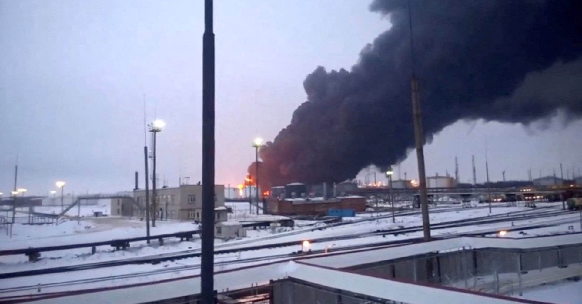 "Ukrainian Drones Target Russian Oil Refineries in Escalating Conflict"