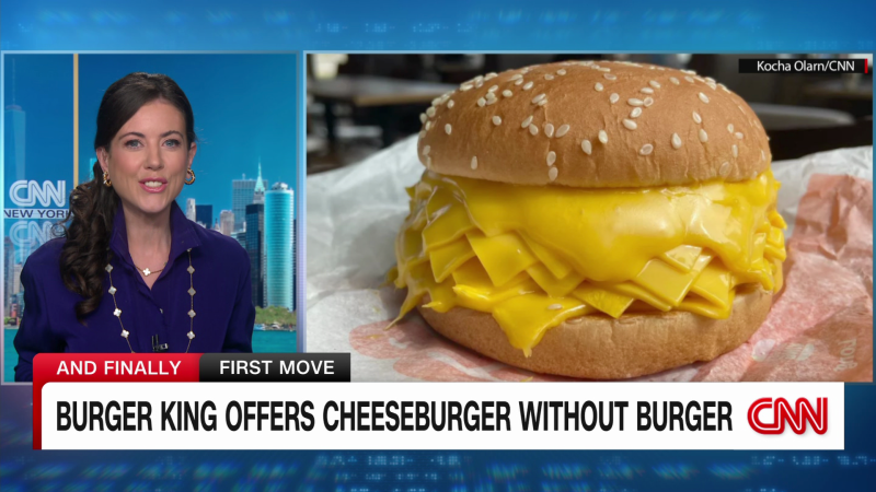 "Burger King's Meatless Marvel: The 20-Slice Cheeseburger"