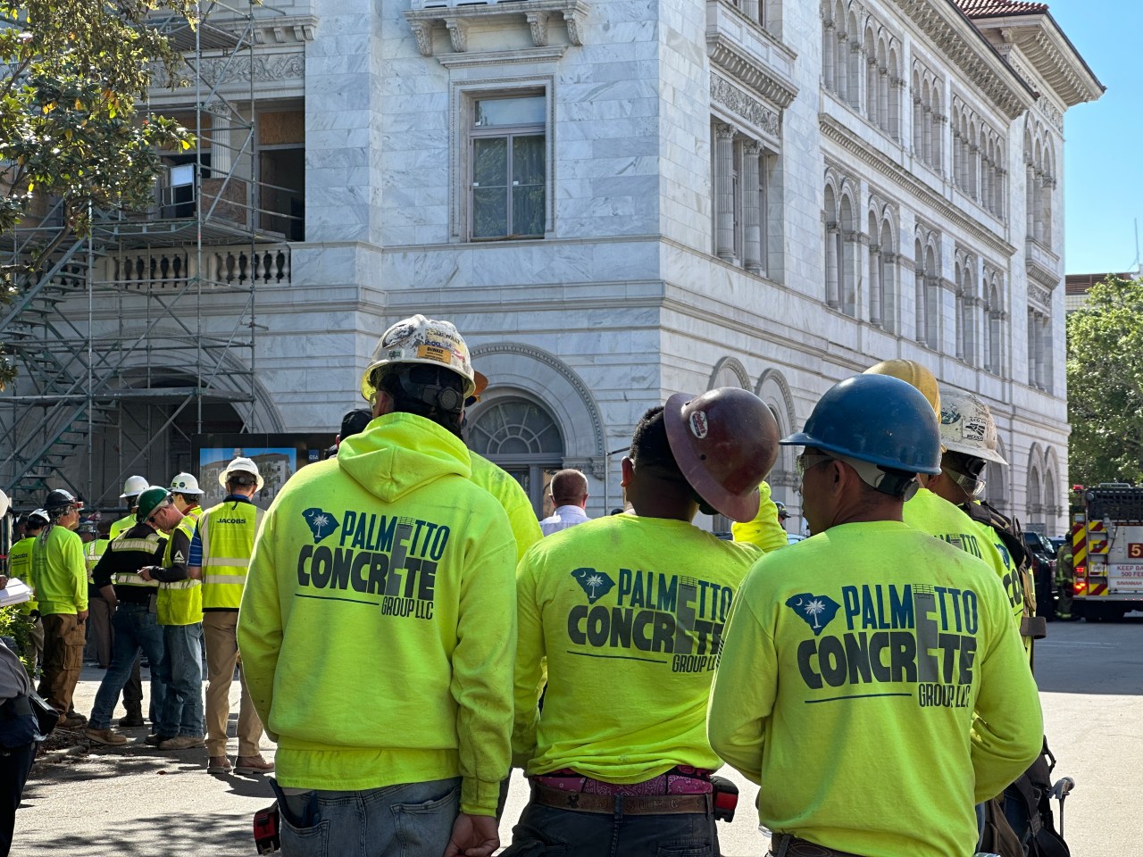 Featured image for Multiple injuries reported after floor collapse at Savannah's federal courthouse.