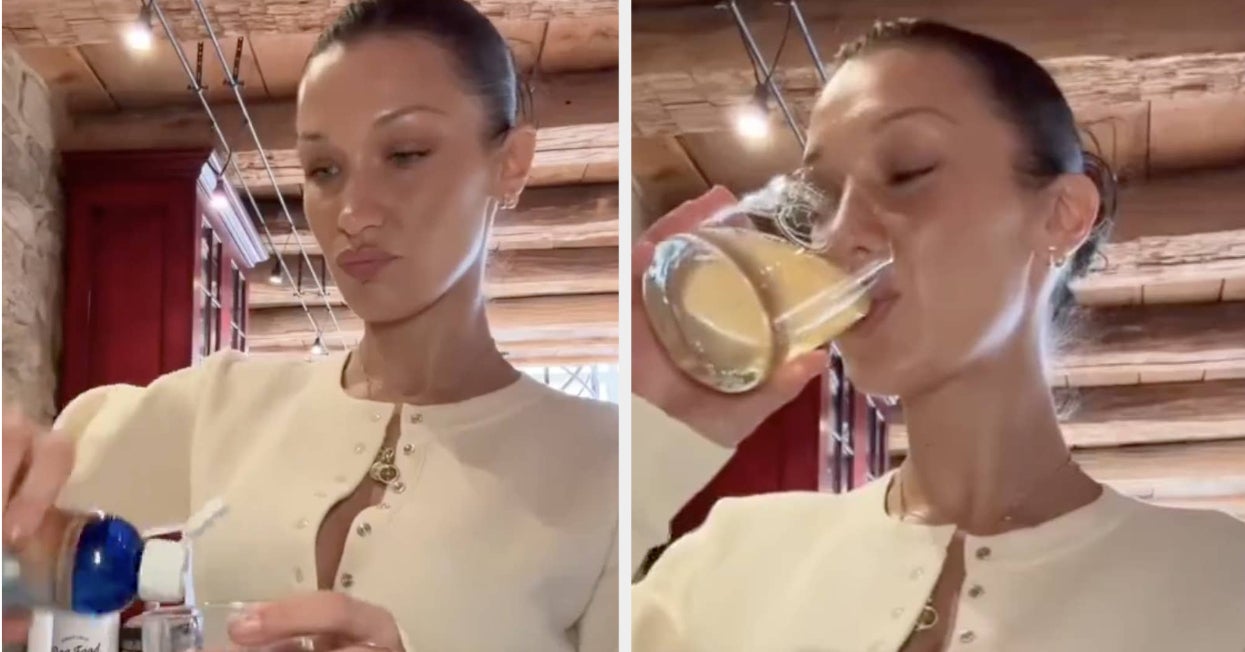 "Bella Hadid's Unconventional Morning Routine Sparks Controversy"