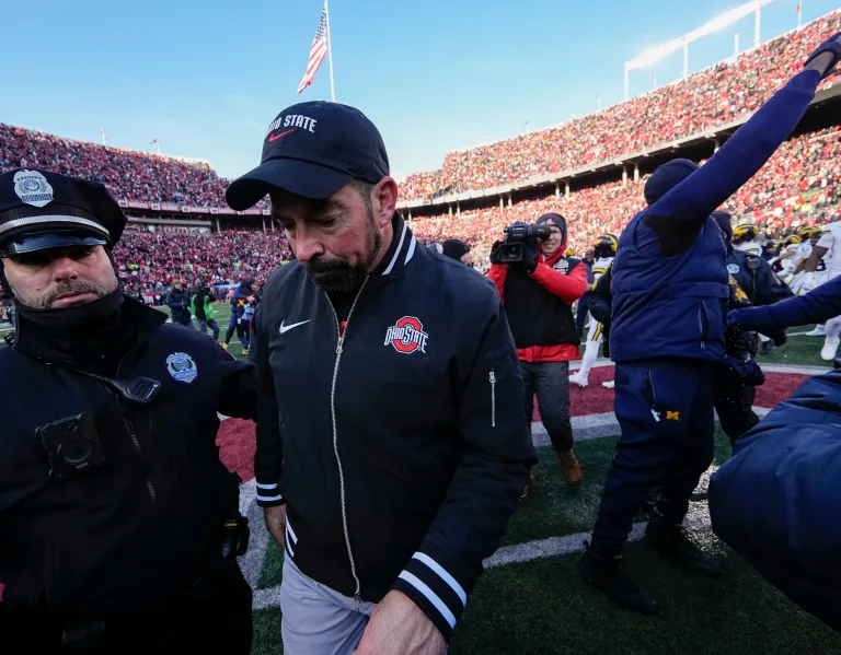 Featured image for Ryan Day Faces Backlash After Ohio State's Fourth Loss to Michigan