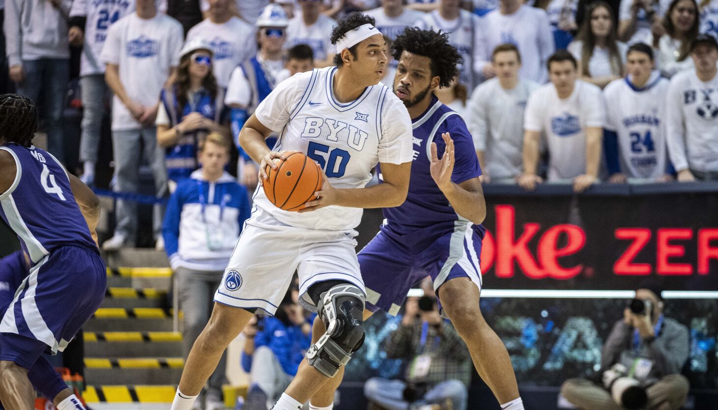 "BYU Secures Critical Win Over Kansas State in NCAA Basketball Showdown"