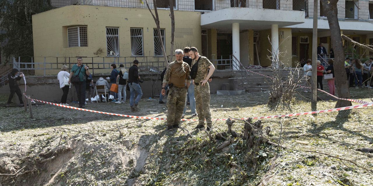 Escalating Tensions: Ukraine Thwarts Russian Missile and Drone Attacks on Kyiv.