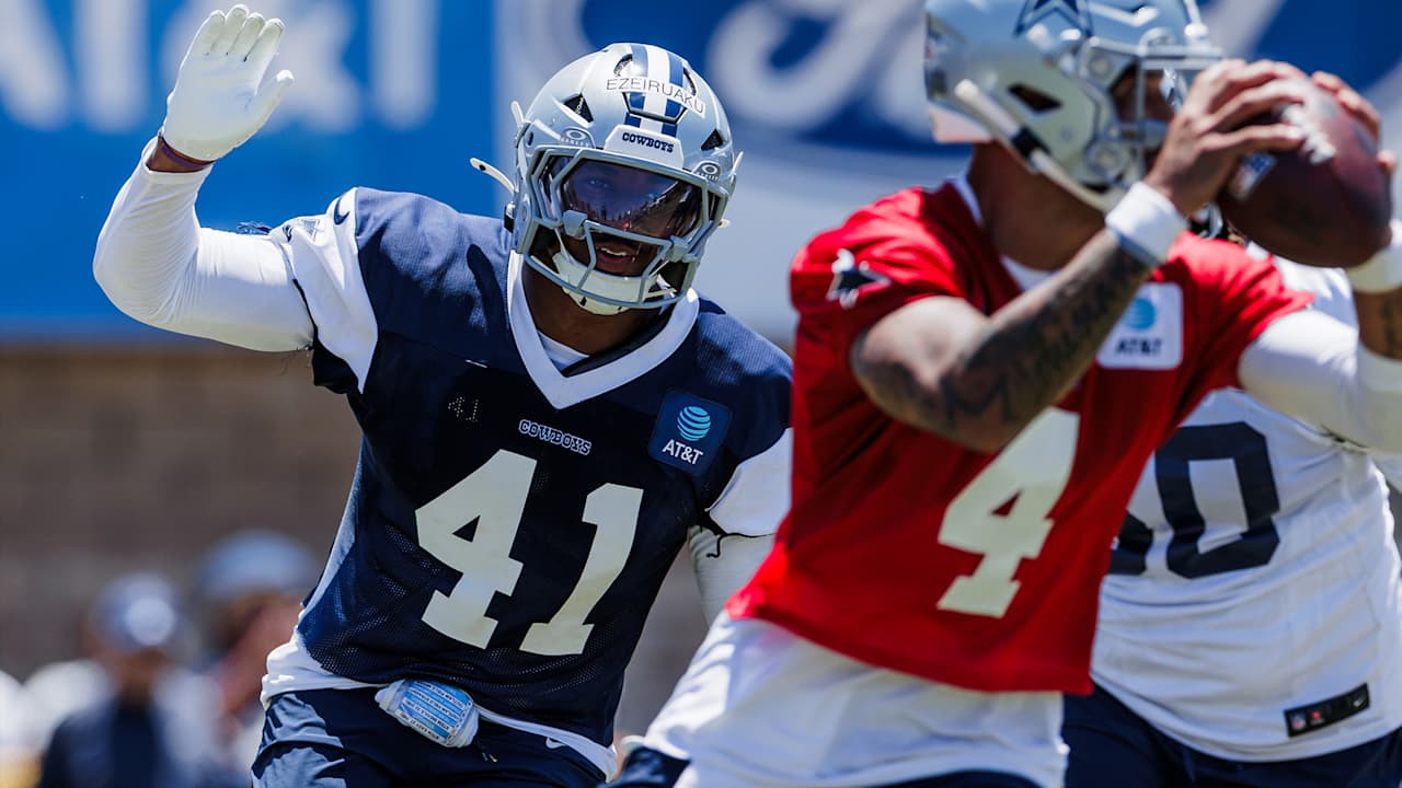 Featured image for Cowboys Rookie Donovan Ezeiruaku Shines in Training Camp