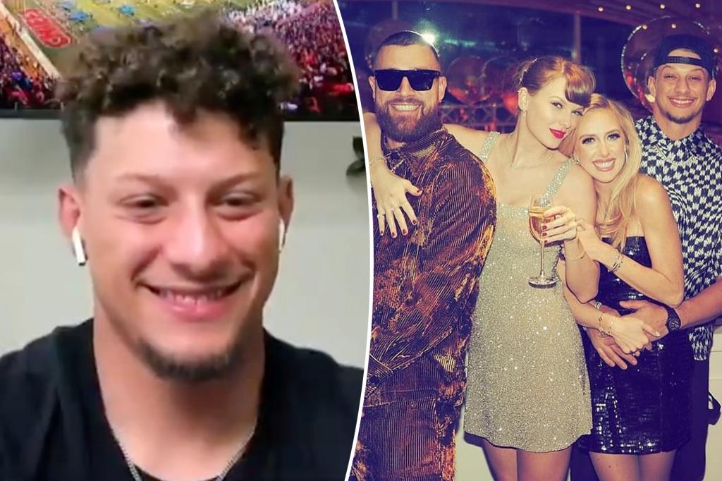 Patrick Mahomes Claims Matchmaker Role in Taylor Swift-Travis Kelce Romance