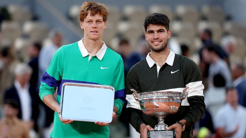 Featured image for Alcaraz and Sinner's French Open Final Highlights Bright Future for Men's Tennis