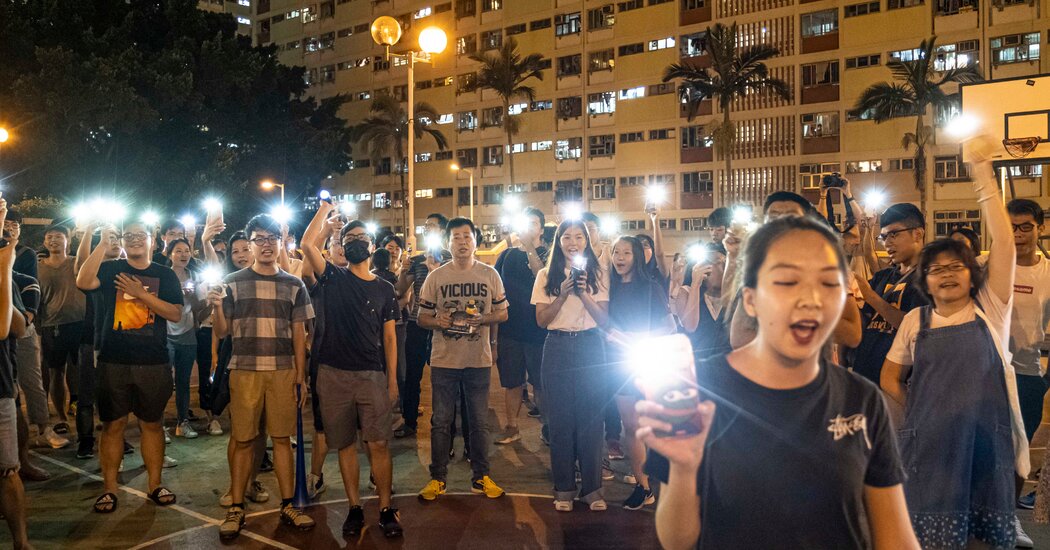 Hong Kong seeks court ban on 'Glory to Hong Kong' protest anthem.