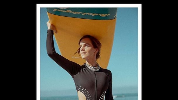 "Emma Watson's Summer Surfing Style Shines in New Photoshoots"