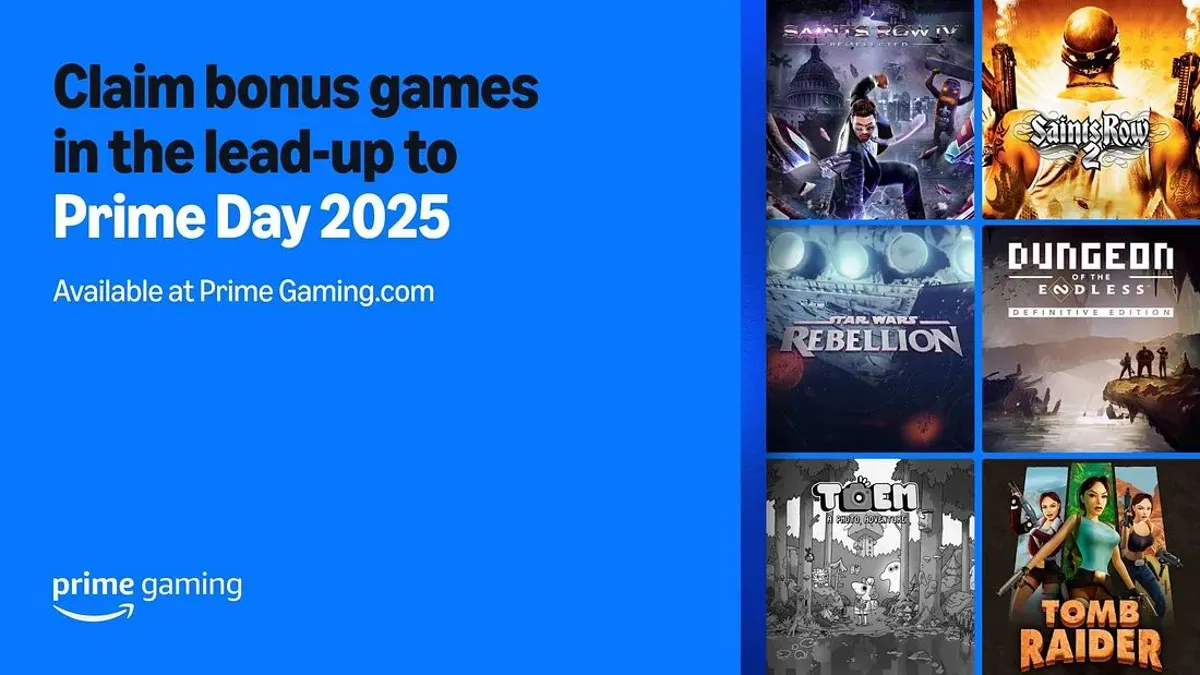 Featured image for Amazon Prime Offers Six Free Games Ahead of Prime Day 2025
