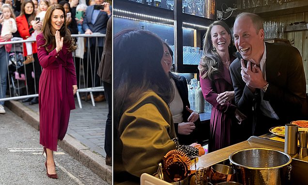 "Kate Middleton and Prince William's Royal Outing in Birmingham: Best Photos and Interactive Darts"