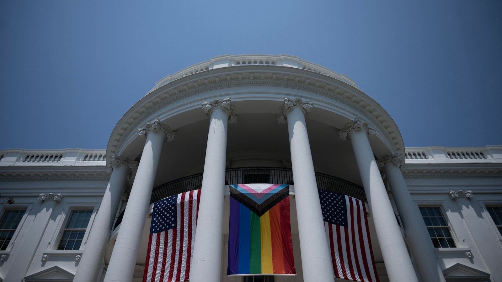 Featured image for "White House Fights Ban on Pride Flags at US Embassies"