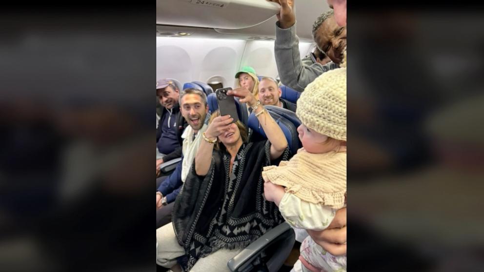 Featured image for "Kind Stranger Crochets Baby's First Flight Beanie"