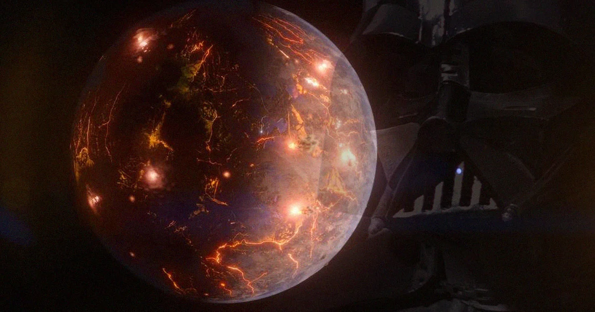 Volcanic Exoplanet Resembles Darth Vader's Mustafar.