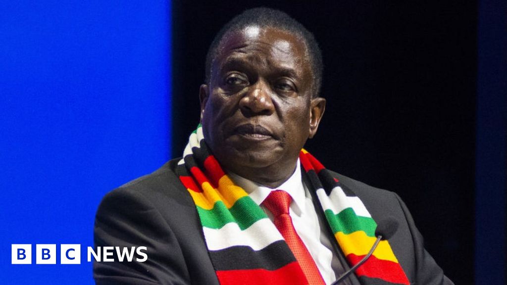 "US Imposes New Sanctions on Zimbabwe's President Mnangagwa and Leaders"