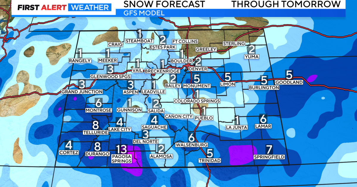 "Snowy Overnight: Denver's Monday Morning Commute Slows to a Crawl"