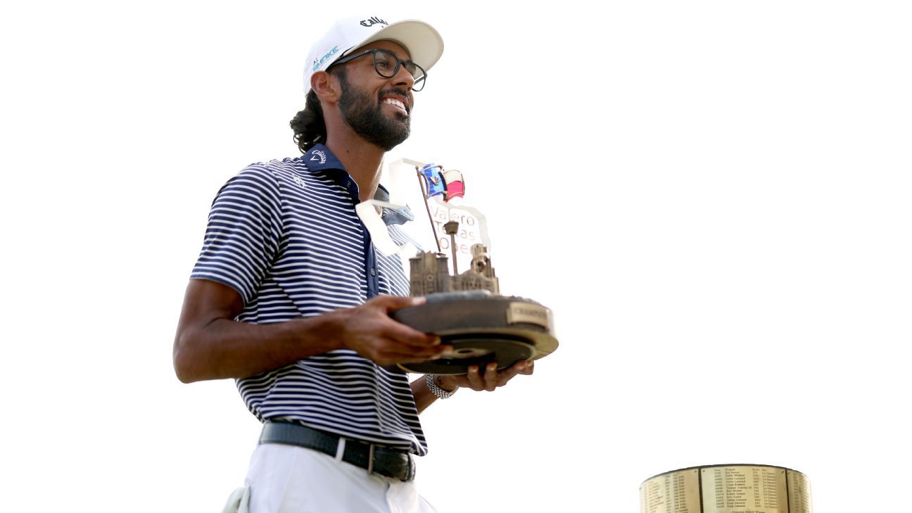 Featured image for "Rising Star: Akshay Bhatia Secures Masters Berth with Valero Texas Open Victory"