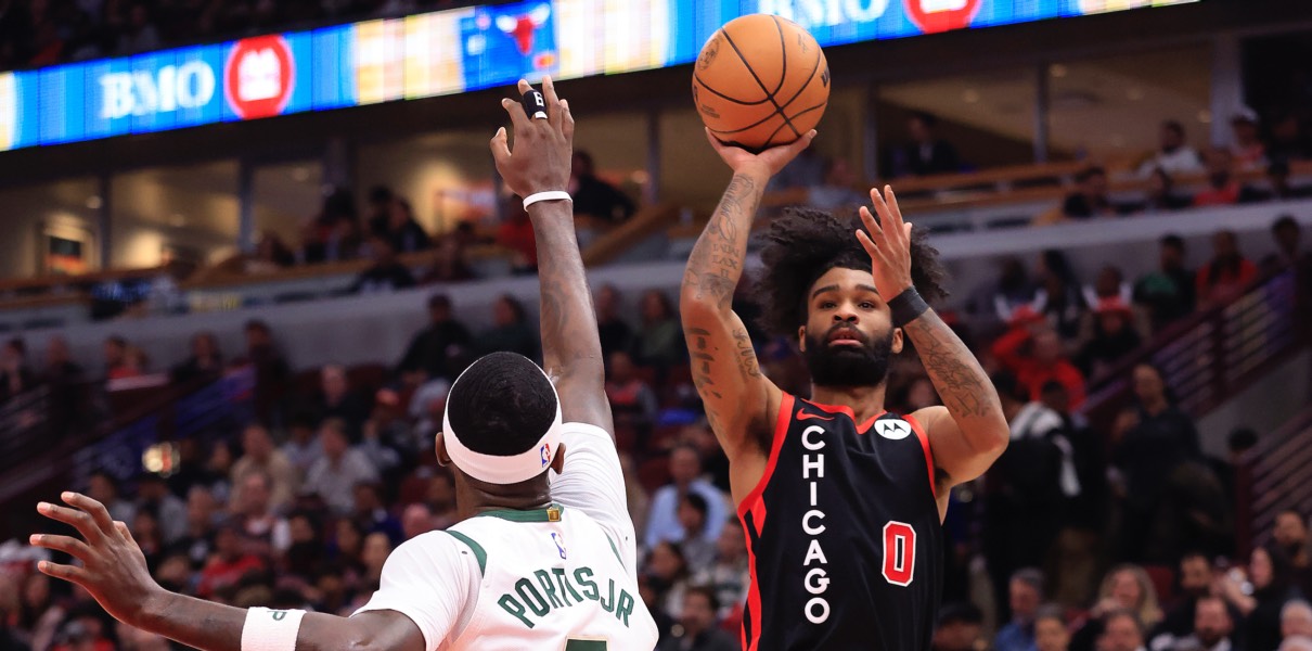 Featured image for Coby White's Record-Breaking Performance Leads Bulls to Victory over Hornets