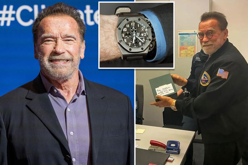 Featured image for Arnold Schwarzenegger's Airport Detention Saga: From Luxury Watches to Raunchy Jokes