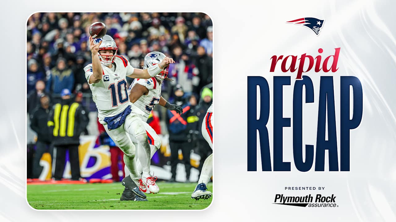 Featured image for Maye's Comeback Leads Patriots to Playoff Victory Over Ravens