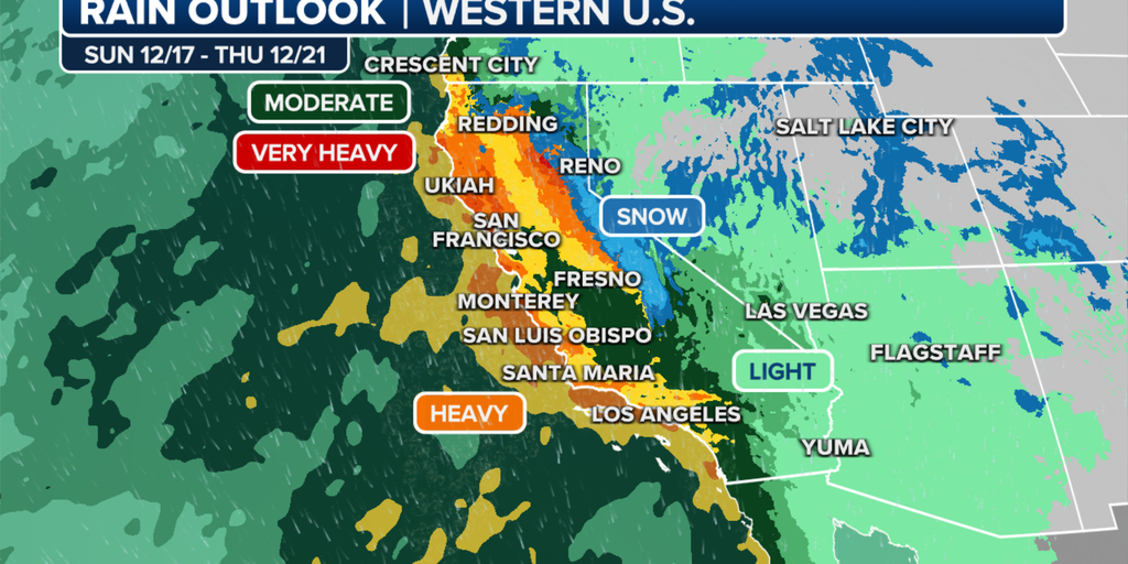 Featured image for California Braces for Weeks of Drenching Rains as Storm Systems Approach