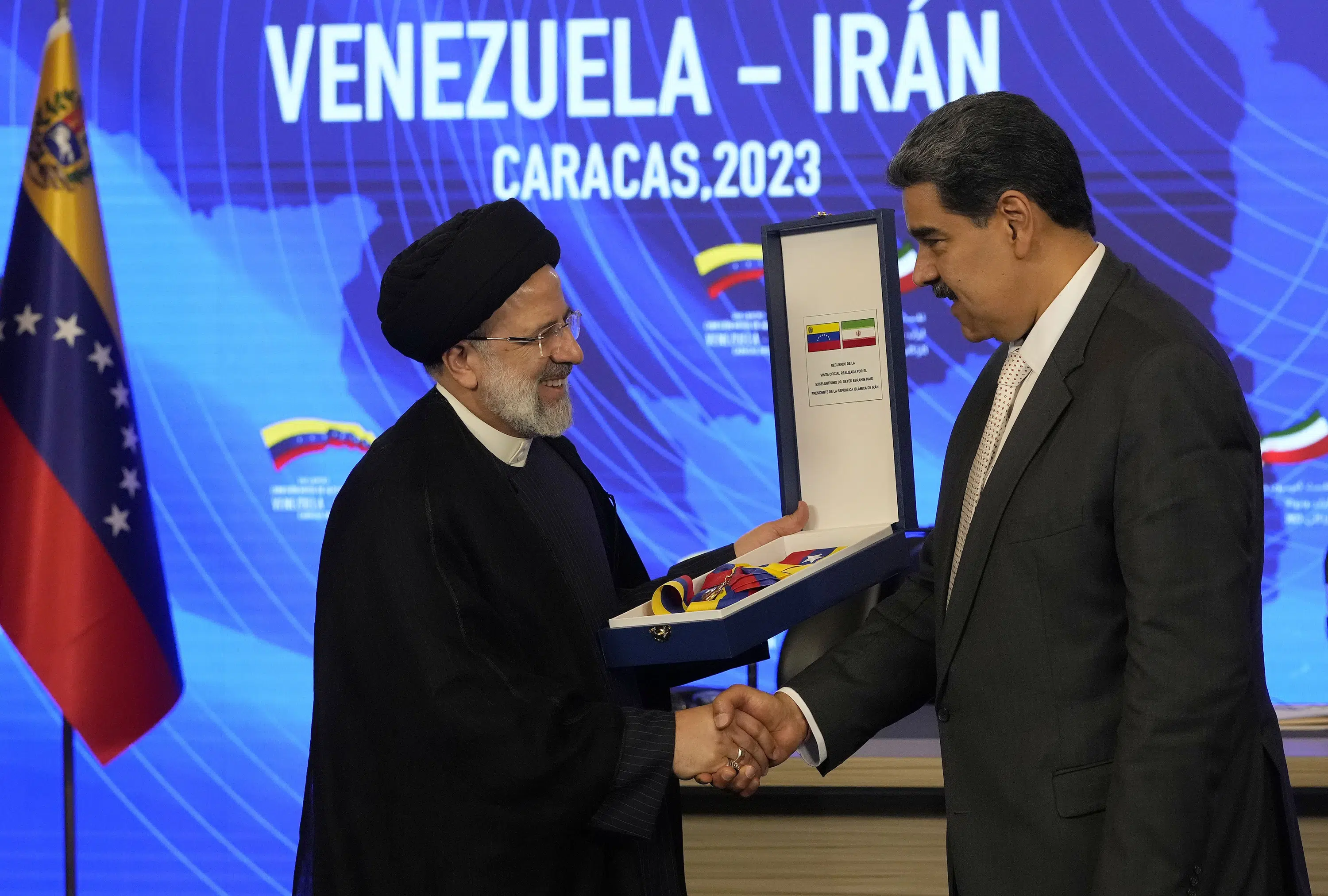 Iran's President Raisi strengthens ties with Venezuela on Latin America tour.