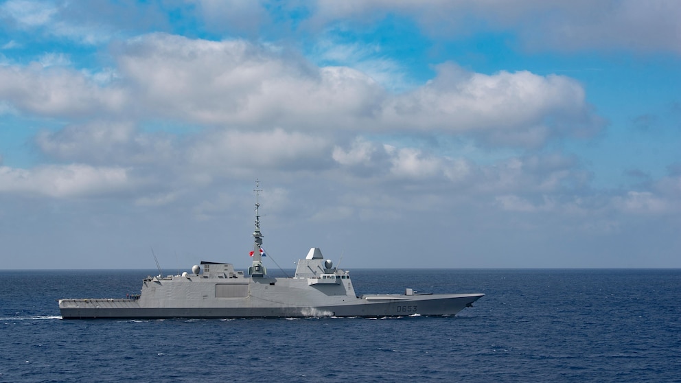 French Warship Successfully Shoots Down Drones from Yemen in Red Sea