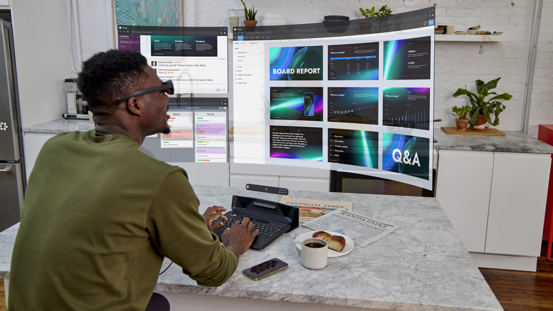 Featured image for Spacetop AR Laptop Redefines Productivity with Infinite Screens and $61M in Funding.
