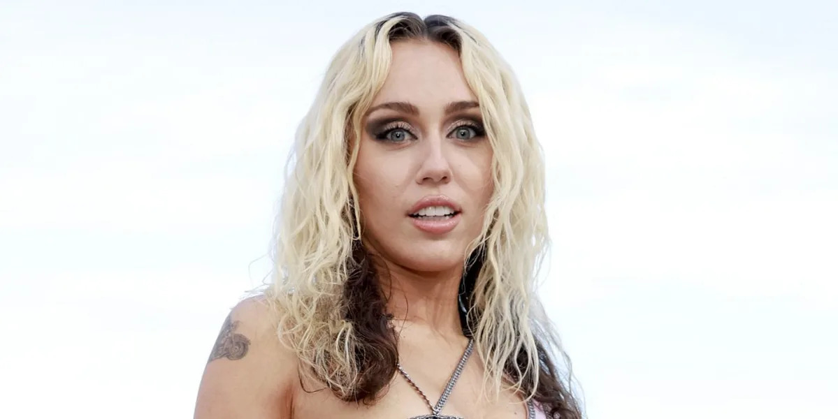 Miley Cyrus Stuns in See-Through Minidress.