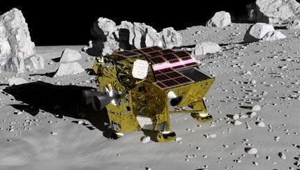 "Japan's Small Moon Lander Set for Launch Next Month"