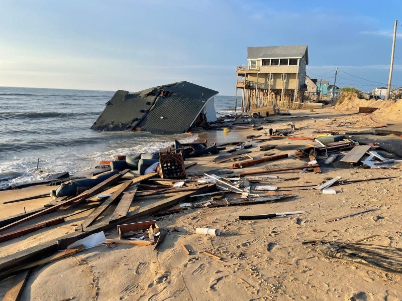 Featured image for Outer Banks Erosion Claims Another Rodanthe Home