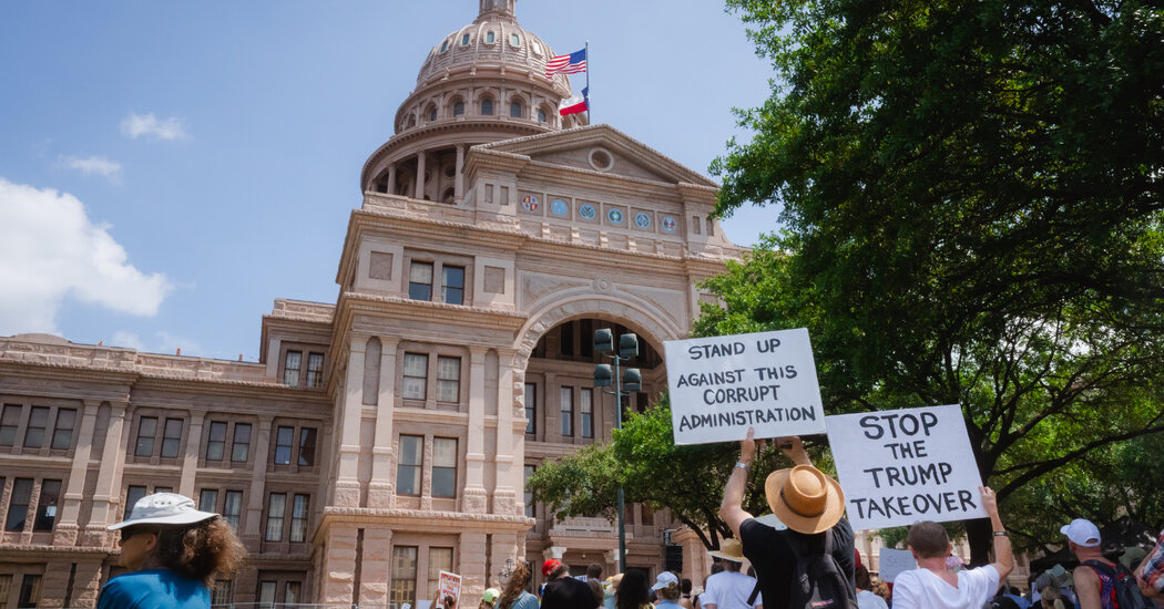 Nationwide Protests Erupt Against Trump-Backed Redistricting Efforts