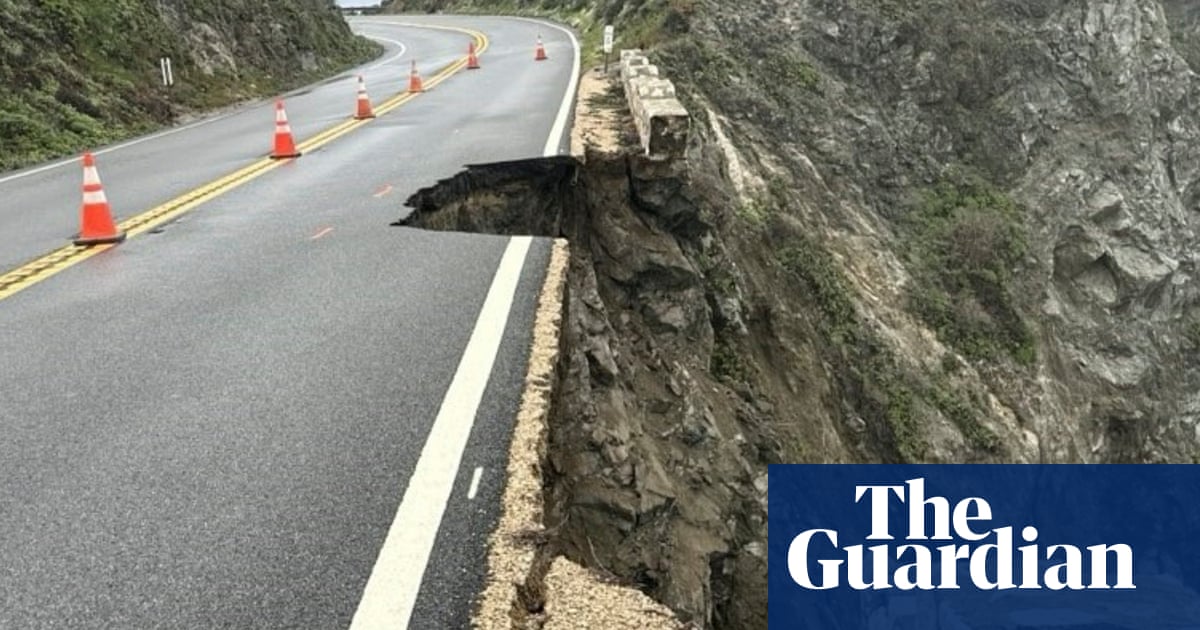 Featured image for "Storm-Induced Road Collapse Keeps California's Highway 1 Closed"