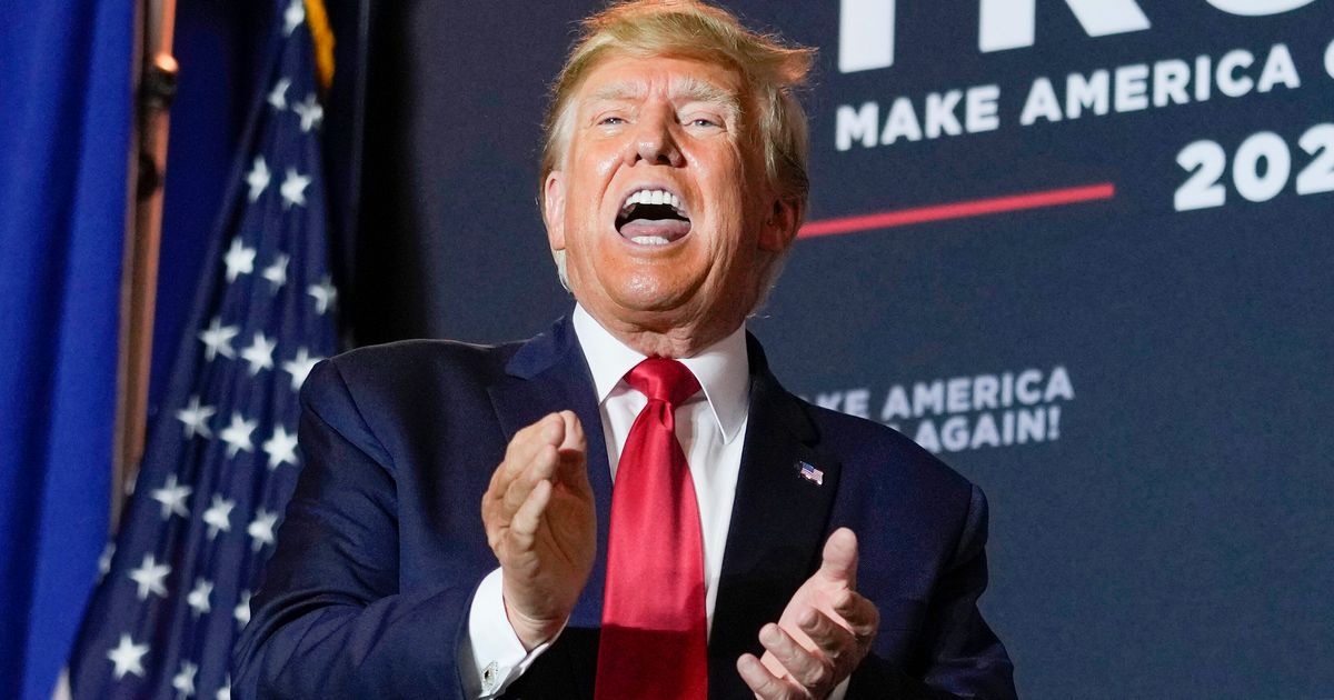 Trump embraces convicted Jan. 6 rioter during campaign stop.
